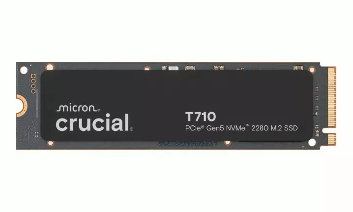 Crucial T710 HS SSD 2TB PCIe Gen 5 x4 14500 MB-s